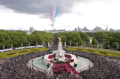In Pictures: VE Day greeted with pride and pageantry 80 years on