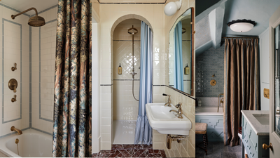 Well, We Weren't Expecting That — This Style of Shower Curtain Is the Coolest New Way to Accessorize a Bathroom