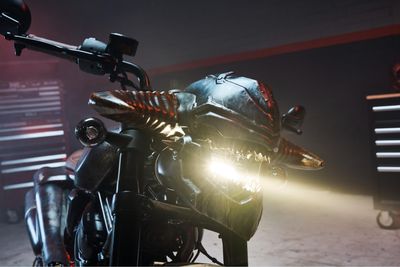 This Doom themed Harley Davidson is the most metal game collab I've seen since The Dark Ages