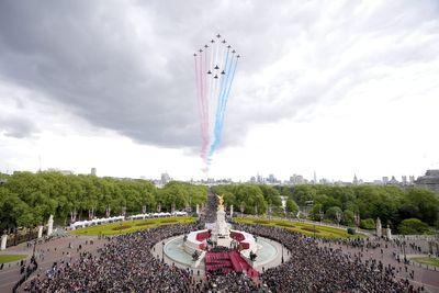 The planes involved in the flypast for VE Day 80