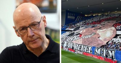 John Swinney condemns Rangers fans over 'unacceptable' Celtic match banner