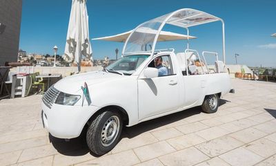 Francis’s popemobile to become a mobile clinic for children in Gaza