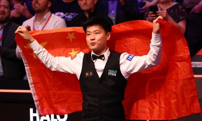 Zhao Xintong beats Mark Williams to become China’s first snooker world champion