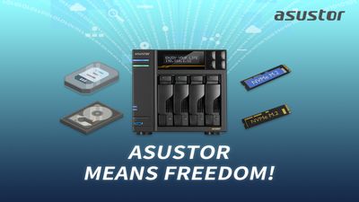 Asustor makes veiled dig at Synology's proprietary hard drive philosophy with open and unlocked stance