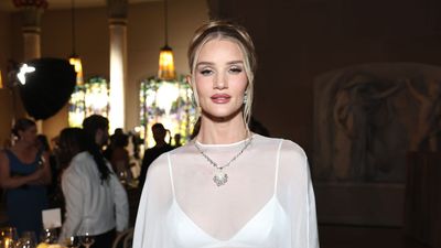 Rosie Huntington-Whiteley’s chic look is a reminder that every wardrobe should include a pair of white jeans
