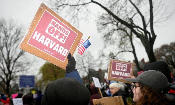 Trump blocks grant funding for Harvard until it meets president’s demands