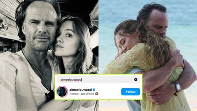The White Lotus Co-Stars Walton Goggins & Aimee Lou Wood Just Ended Their Feud Via Insta