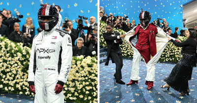 “Best Reveal of the Night”: Damson Idris Stuns With Dramatic F1-Inspired Unveiling At Met Gala 2025