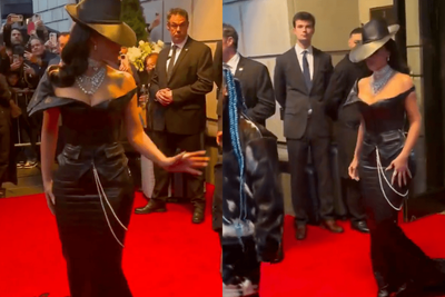 Kim Kardashian Scolds Security Guard Who Tripped Her En Route To The Met Gala