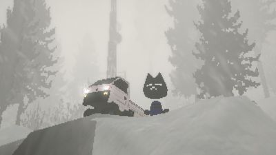 This dreary low-poly delivery game pairs Animal Crossing villagers with soul-crushing gig work and I can't wait to play it