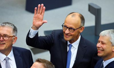 Germany’s Merz confirmed as chancellor in second vote following first round humiliation – as it happened