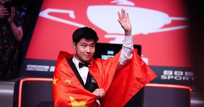 Zhao Xintong withstands fightback to become China’s first world snooker champion