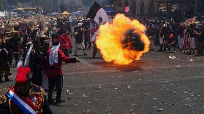 Mexico commemorates Battle of Puebla with historic reenactments