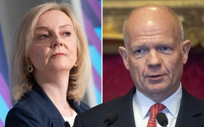 'Don't panic,' says William Hague as Tory grandee clashes with Liz Truss on how to save party after elections rout