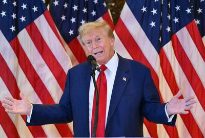 Trump's not confused by his words of war