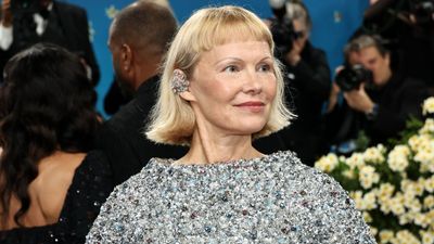 Pamela Anderson dazzles at the Met Gala 2025 in this hourglass enhancing look