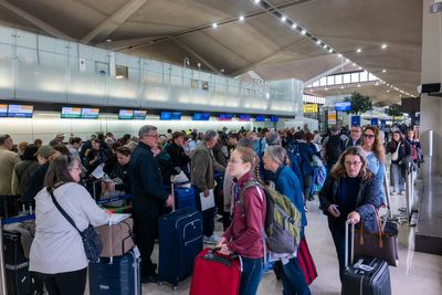 Trouble in the skies: Chaos at Newark airport has left fliers on edge as air traffic problems worsen