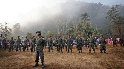 US sanctions Myanmar's ethnic Karen National Army for 'facilitating cyber scams'