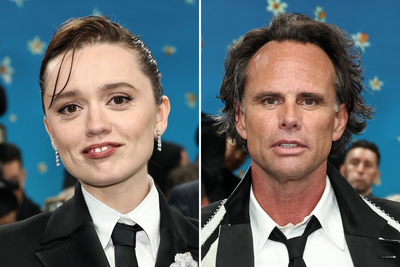 Aimee Lou Wood finally answers Walton Goggins questions on Met Gala red carpet amid rampant feud rumors