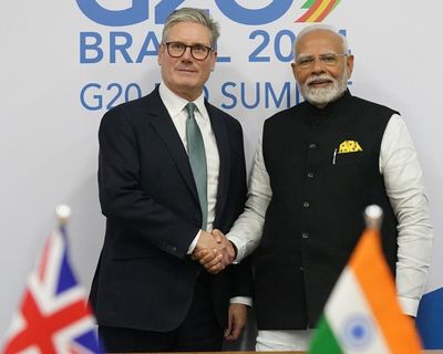 Starmer beats Trump to the line in race for trade deal with India