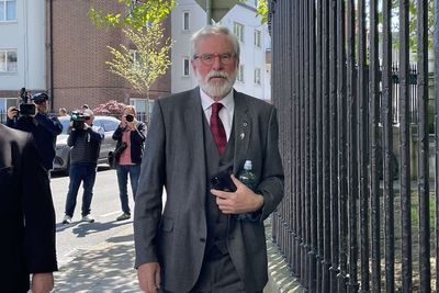 Gerry Adams tells libel case IRA membership was ‘not a path I took’