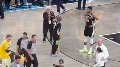 Magic Johnson Shares Take on Tyrese Haliburton's Dad's Viral Exchange With Giannis