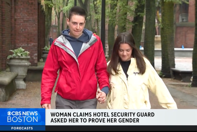 Same-sex couple demands answers after hotel security threw one out of bathroom thinking she was a man