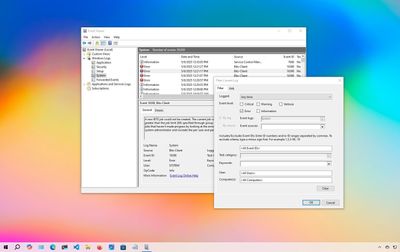 How to use Event Viewer on Windows 10