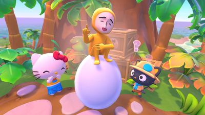The Month of Meh event is underway in Hello Kitty Island Adventure, finally letting you take photos with a strange man dressed as an egg