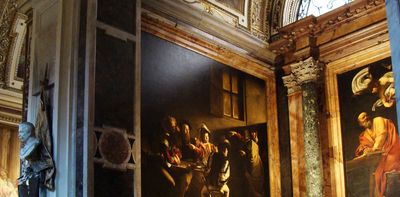 Why ‘The Calling of Saint Matthew’ by Caravaggio was Pope Francis’ favorite painting − an art historian explains