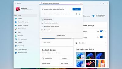 Windows 11's Settings app is getting an AI agent that can configure options on your PC for you