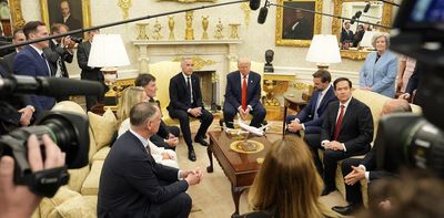 Mark Carney tells Donald Trump ‘Canada is not for sale’ in a high-stakes Oval Office meeting