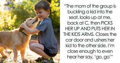 Entitled Family In Park Thinks They Can Just Snatch Up Dog They Like, Owner Horrified