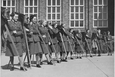 Collection of rare photos of wartime film-making released for VE Day