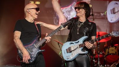 “This song depicts all of the things Joe and I loved about pounding rock ‘n’ roll and the glorious guitar”: The SatchVai Band's second single is an ode to the instrument that made them famous – and it features Glenn Hughes on vocals