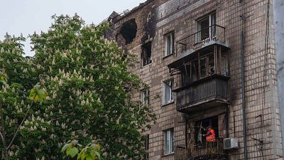 At least two killed in Russian missile and drone strikes on Ukraine's capital Kyiv