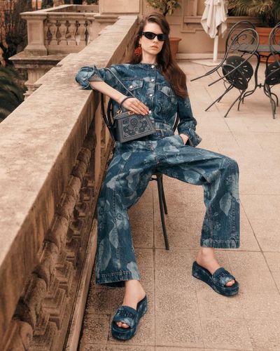 Fendi's Summer Plans Include Patterned Double (Even Triple) Denim, Bandana Prints and Bag Charms