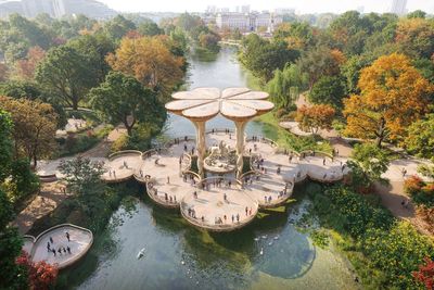 Shortlisted designs for Queen Elizabeth II memorial in St James's Park are unveiled - which would you choose?