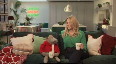 Emily Atack joins forces with the PG Tips monkey after 'landing six-figure deal' replacing Johnny Vegas