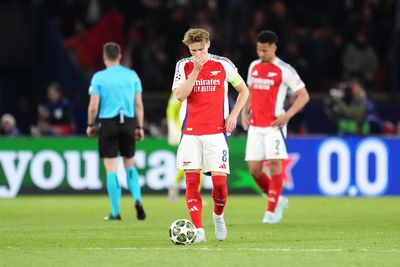 PSG vs Arsenal LIVE: Mikel Arteta makes bold claim after Gunners crash out of Champions League