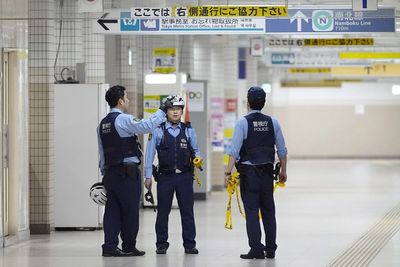 Rush hour horror as knifeman attacks passengers at Tokyo subway station