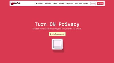 Tuta secure email review