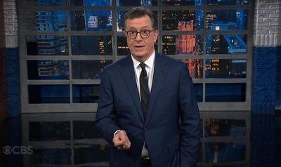 Colbert on Trump administration’s ethos: ‘Take full responsibility and dump it on somebody else’