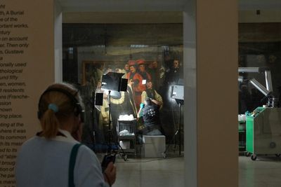 AP PHOTOS: Paris' Orsay Museum opens up the wonders of art restoration to the public gaze
