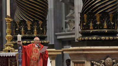 Next pope must be able to lead Church through difficult time, Cardinal Re says pre-conclave