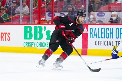 Jaccob Slavin scores first Stanley Cup Playoff overtime winner