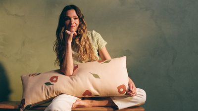 "New Prints on the Block" — Caroline Z Hurley Just Made Your Bed the Coolest Canvas in the House