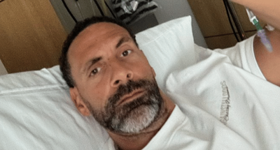 Rio Ferdinand to miss PSG vs Arsenal clash on TNT Sports after posting hospital picture