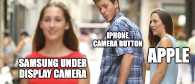 The iPhone Camera Control button was a failure –so Apple is eyeing up Samsung's under-display camera