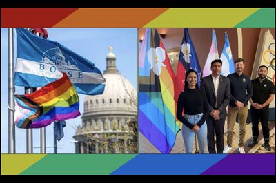 Red State Cities Troll Lawmakers by Adopting Official Rainbow Flags to Work Around Ban on Pride Flags